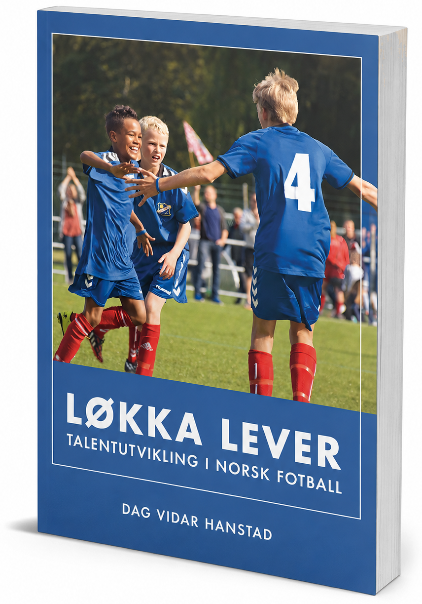 Omslaget til boka «Løkka lever»